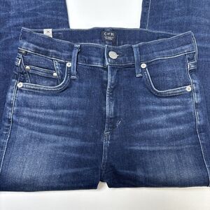 Citizens‎ of Humanity 25 Rocket High Rise Skinny Jeans Anthropologie denim blue